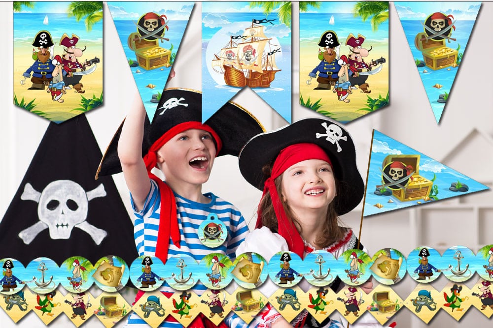 piraten party deko
